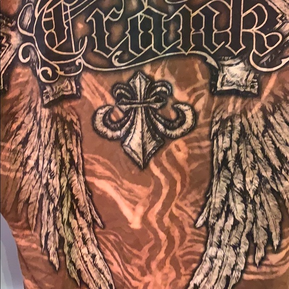 Crank could tour T-shirt cross and wings on back - Picture 5 of 5